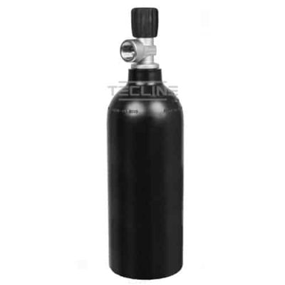 Alu flaske svart 1,5 L m/kran
